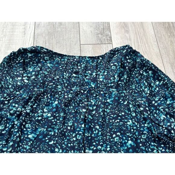 Terra & Sky full figure blue blouse plus size 3X - Picture 9 of 12